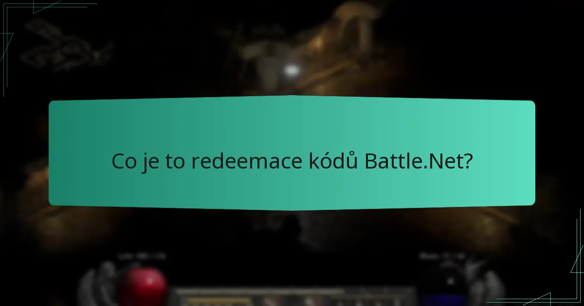 Jak mohu sledovat svou historii redeemace kódů Battle.Net?