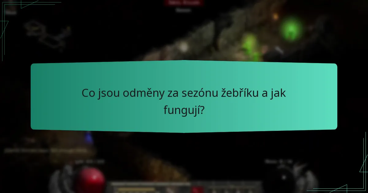 Jak se dosahuje vyvážení odměn v sezónách žebříku?