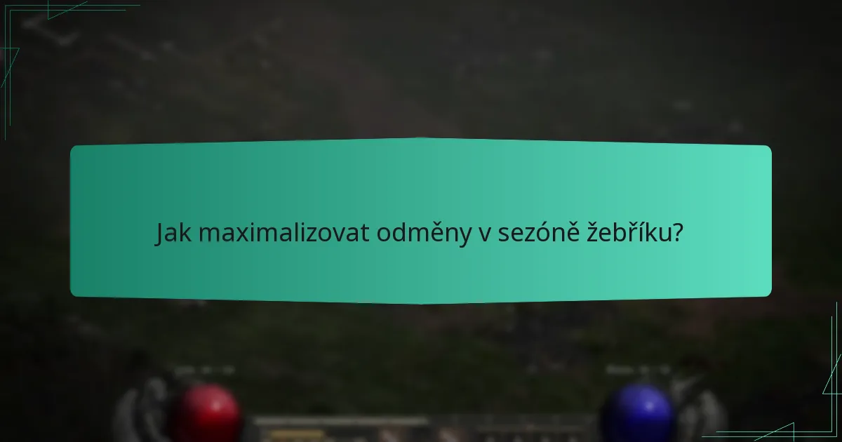 Kdy dochází k sezónním resetům a jak ovlivňují odměny?