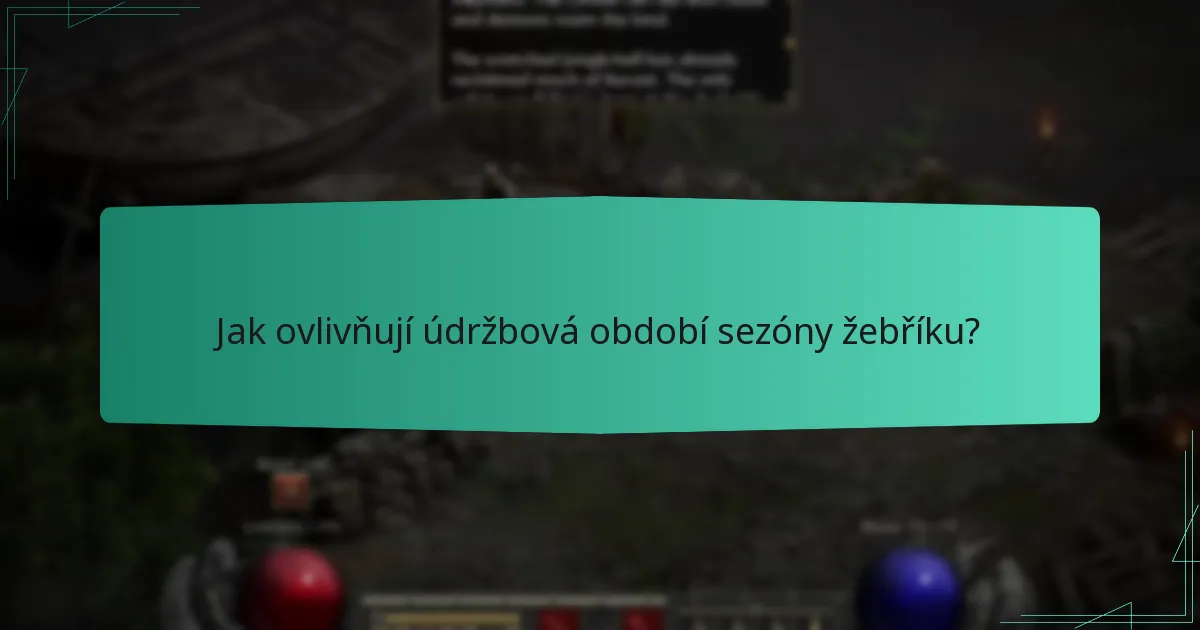 Jak interaguje úbytek hodností s délkou sezóny?