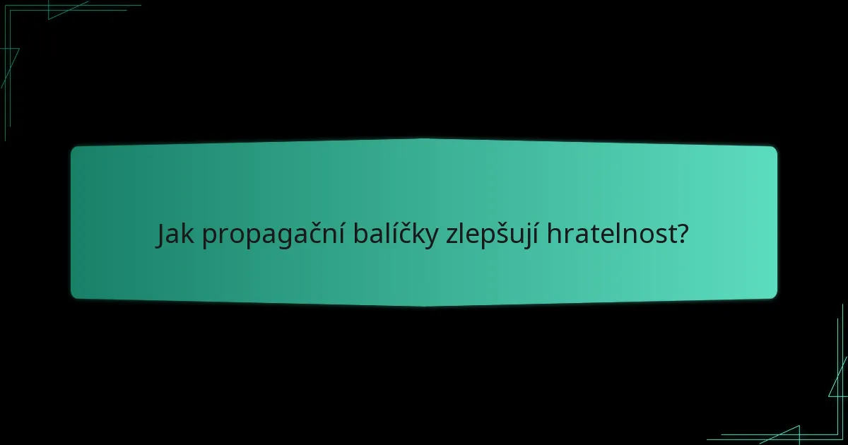 Jaké další hry nabízejí propagační balíčky?