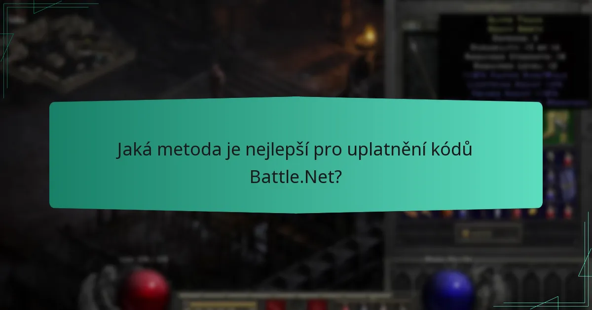 Jaké typy kódů lze uplatnit na Battle.Net?