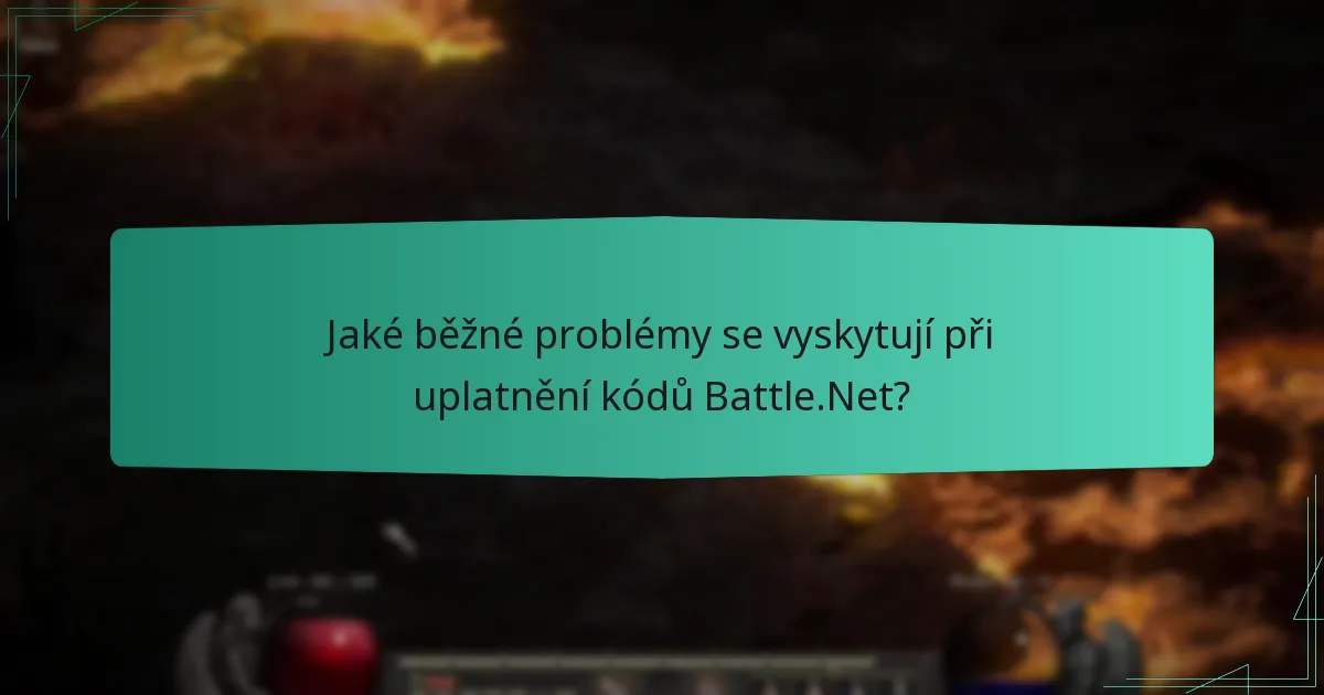Jaký je proces pro uplatnění kódů Battle.Net na mobilních zařízeních?