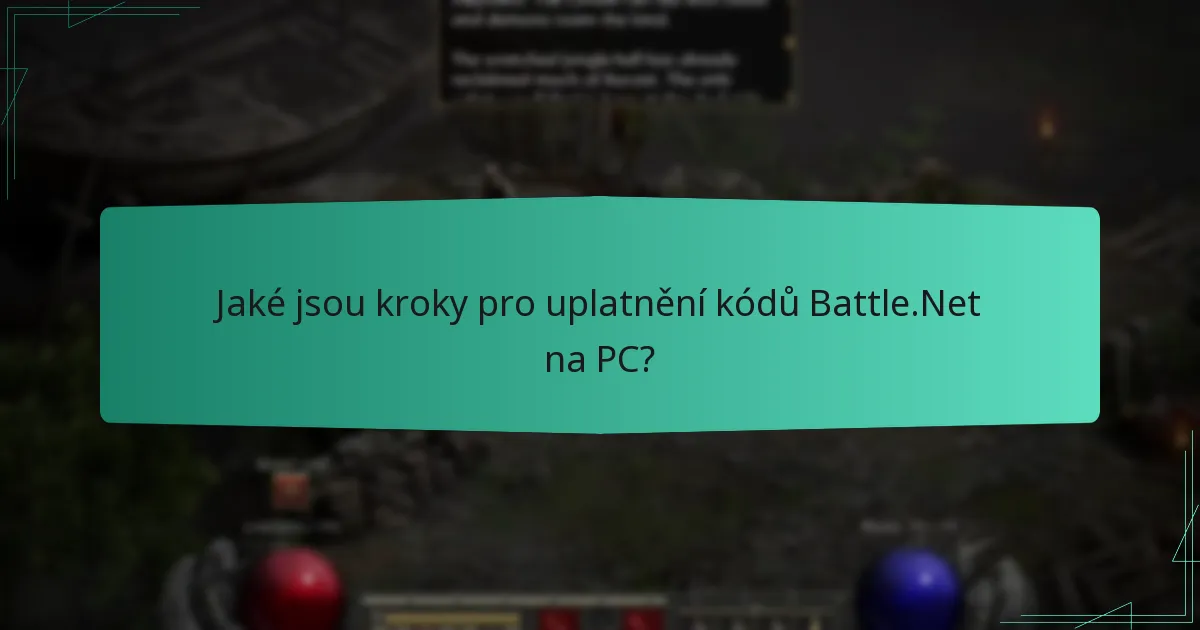 Jaké typy kódů lze uplatnit na Battle.Net?